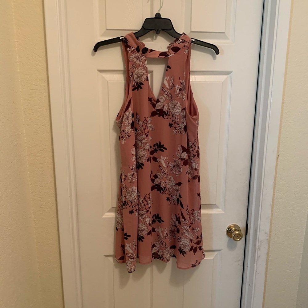 Cute pink Floral dress
